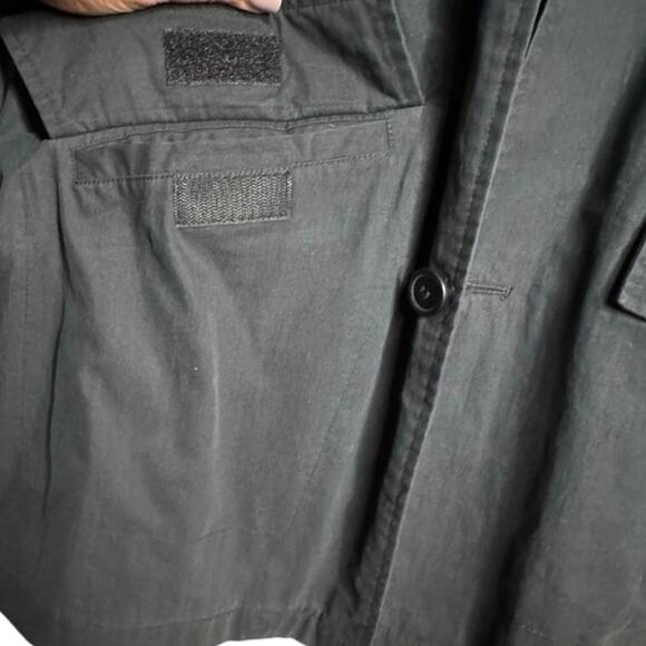 KENNETH COLE NEW YORK MENS BLACK RAIN OVERCOAT SIZE L - Picture 5 of 8